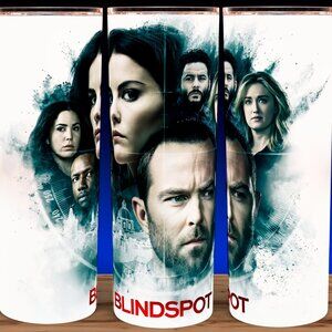 Blindspot Action TV Show - Jane Doe - Kurt Weller Cup Mug Tumbler 20oz